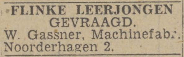 Noorderhagen 4 machinefabriek W. Gassner advertentie Twentsch nieuwsblad 23-6-1943.jpg
