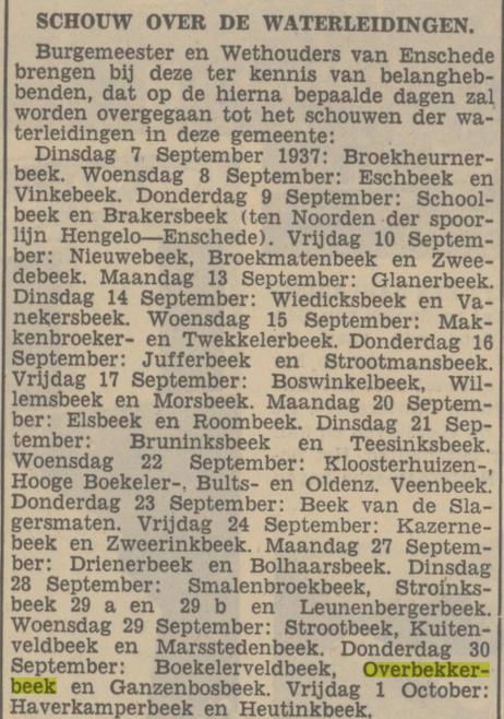 Overbekkerbeek schouw waterleiding krantenbericht Tubantia 13-8-1937.jpg