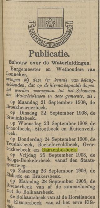 Ganzenbosbeek schouw waterleiding krantenbericht Tubantia 3-9-1908.jpg