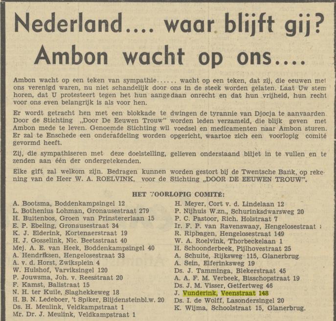 Veenstraat 148 J. Vunderink advertentie Tubantia 3-6-1950.jpg