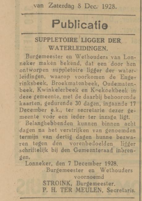 Kwinkelerbeek krantenbericht Tubantia 8-12-1928.jpg