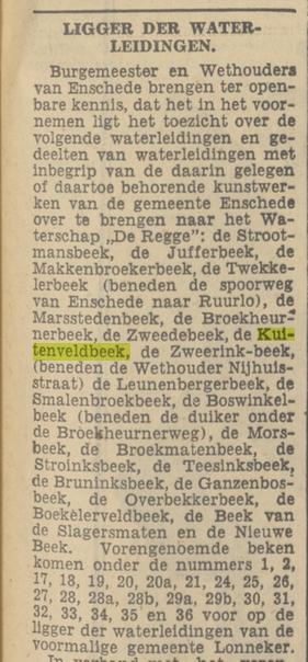 Kuitenveldbeek krantenbericht Tubantia 28-4-1939.jpg