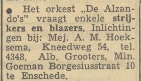 Kneedweg 54 Hoeksema tel. 4348 advertentie Tubantia 1-10-1949.jpg