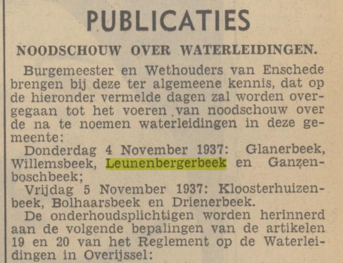 Leunenbergerbeek krantenbericht Tubantia 28-10-1937.jpg