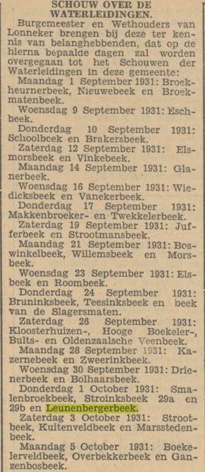Leunenbergerbeek krantenbericht Tubantia 7-8-1931.jpg