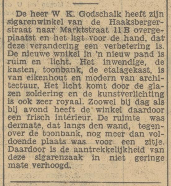 Marktstraat 11B W.K. Goldschalk krantenbericht Tubantia 28-1-1933.jpg