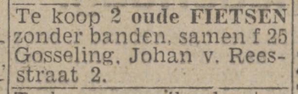 Johan van Reesstraat 2 Gosseling advertentie Twentsch nieuwsblad 29-5-1943.jpg