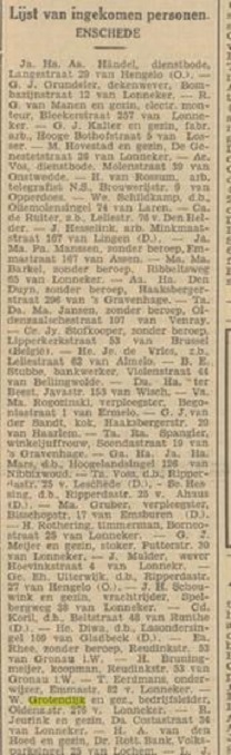 Oldenzaalsestraat 276 W. Grotendijk krantenbericht Tubantia 6-10-1931.jpg