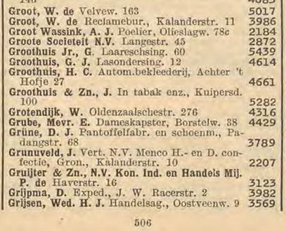Oldenzaalsestraat 276 W. Grotendijk. telf. 4316 telefoonboek 1938.jpg
