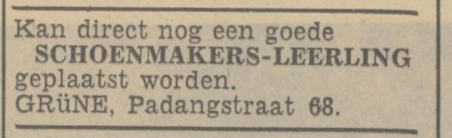 Padangstraat 68 Grüne advertentie Tubantia 10-5-1939.jpg