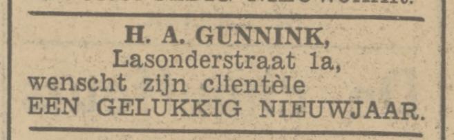 Lasonderstraat 1a H.A. Gunnink advertentie Tubantia 31-12-1938.jpg