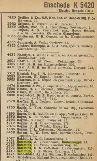 Buitenzorgplein 14 A. Hammink telefoonboek 1941.jpg