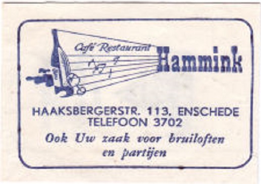 Haaksbergerstraat 113 cafe restaurant Hammink suikerzakje.jpg