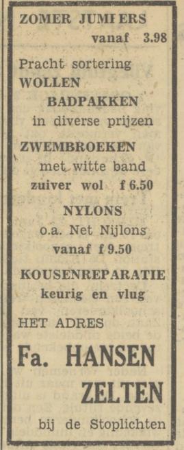 Lipperkerkstraat 59 Fa. Hansen-Zelten advertentie Tubantia 23-6-1950.jpg