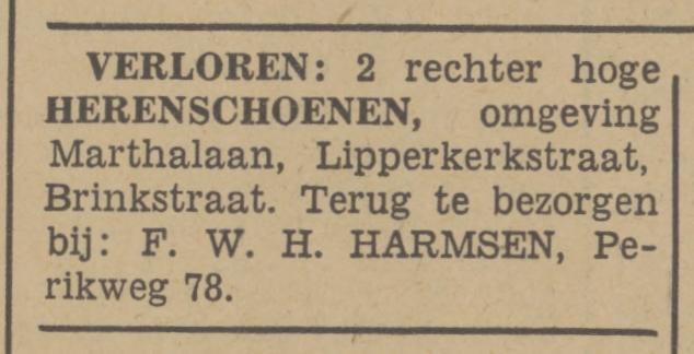 Perikweg 78 F.W.H. Harmsen advertentie Tubantia 17-3-1942.jpg