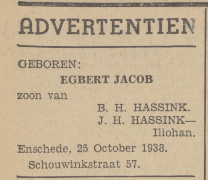 Schouwinkstraat 57 B.H. Hassink advertentie Tubantia 26-10-1938.jpg