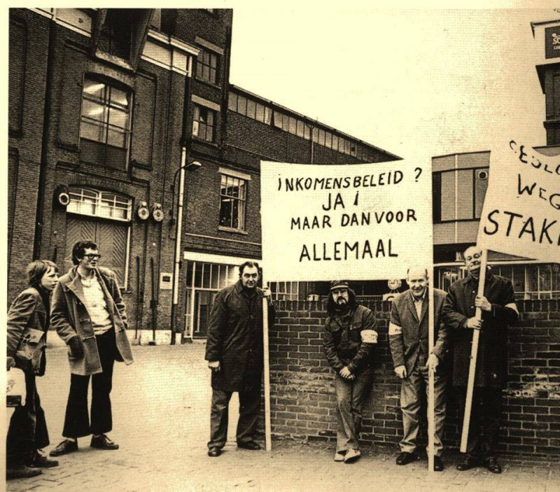 Hengelosestraat 125-127 Schuttersveld staking textiel begin jaren 70.jpg