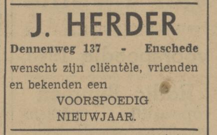 Denneweg 137 J. Herder advertentie Tubantia 30-12-1939.jpg