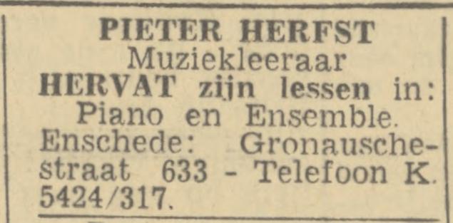 Gronausestraat 633 Pieter Herfst advertentie Twentsch nieuwsblad 11-4-1944.jpg