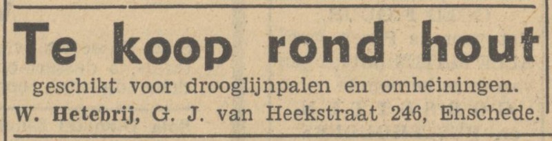 G.J. van Heekstraat 246 W. Hetebrij advertentie Tubantia 14-4-1949.jpg