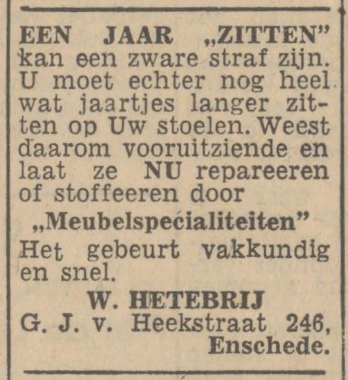 G.J. van Heekstraat 246 W. Hetebrij advertentie Tubantia 8-3-1947.jpg