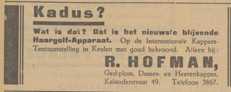 Kalanderstraat 49 R. Hofman advertentie Tubantia 12-3-1935.jpg