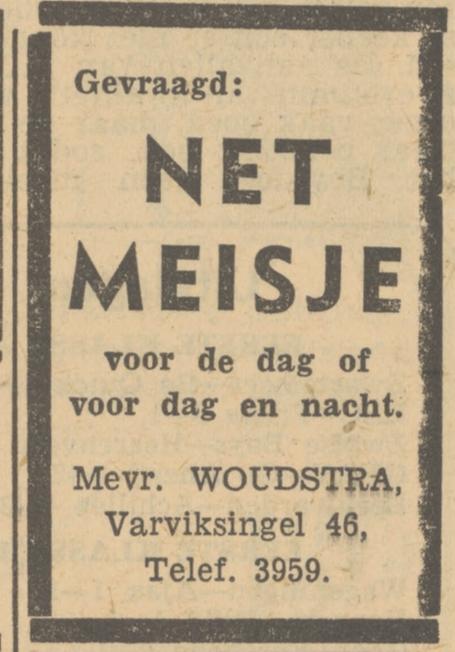 Varviksingel 46 Mevr. Woudstra telf. 3959. advertentie Tubantia 18-9-1950.jpg