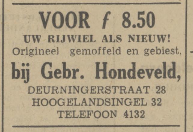 Deurningerstraat 28 Gebr. Hondeveld advertentie Tubantia 18-6-1941.jpg