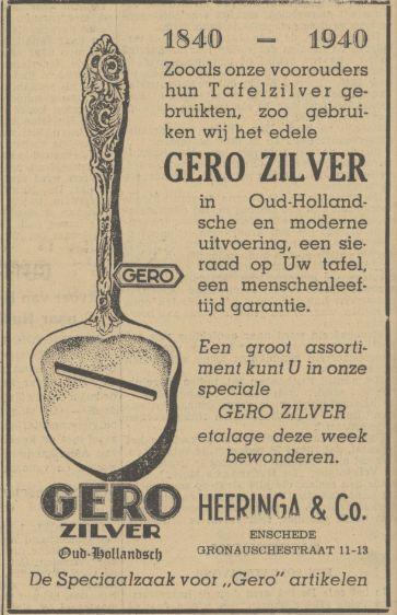 Gronausestraat 11-13 Gero Zilver Heeringa & Co advertentie Tubantia 1-5-1940.jpg