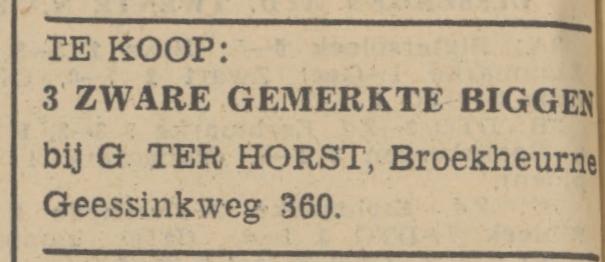 Geessinkweg 360 G. ter Horst advertentie Tubantia 13-5-1942.jpg