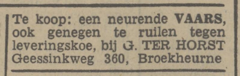 Geessinkweg 360 G. ter Horst advertentie Tubantia 24-9-1941.jpg