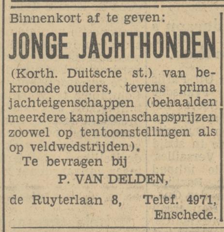 De Ruyterlaan 8 P. van Delden advertentie Tubantia 11-5-1934.jpg