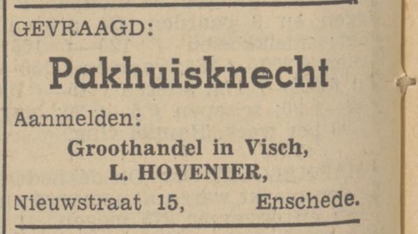 Nieuwstraat 15 L. Hovenier advertentie Tubantia 28-10-1938.jpg