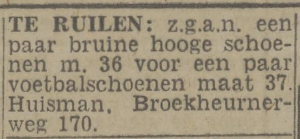 Broekheurnerweg 170 Huisman advertentie Twentsch nieuwsblad 26-6-1944.jpg