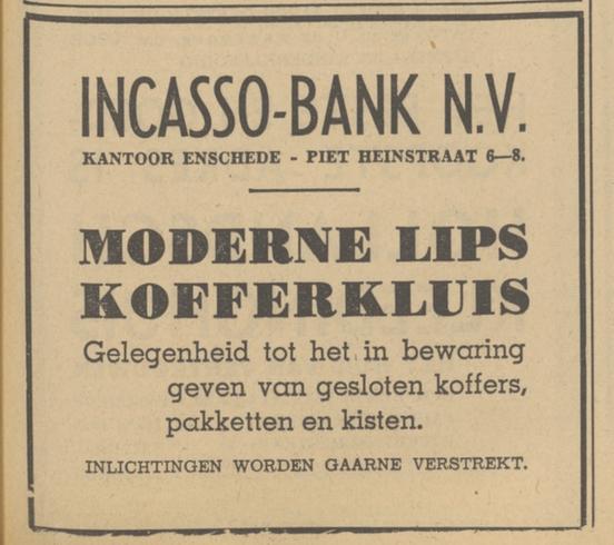 Piet Heinstraat 6-8 Incassobank advertentie Tubantia 12-4-1940.jpg