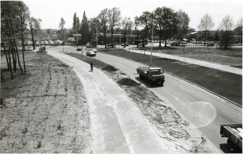 Lambertus Buddestraat Richting Parkweg met zicht op Kooy 1977.jpg