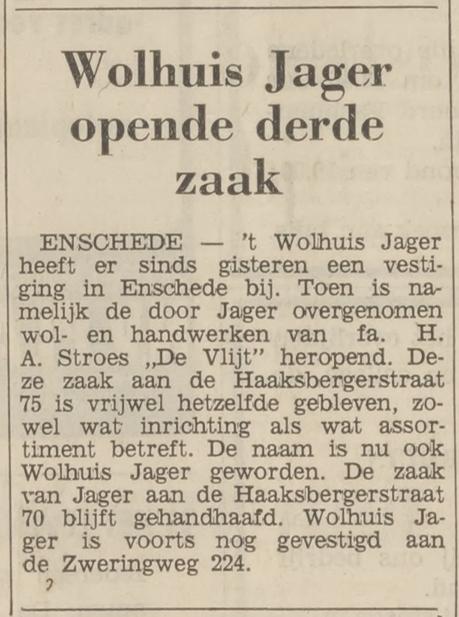 Haaksbergerstraat 70 Wolhuis Jager krantenbericht Tubantia 1-8-1967.jpg