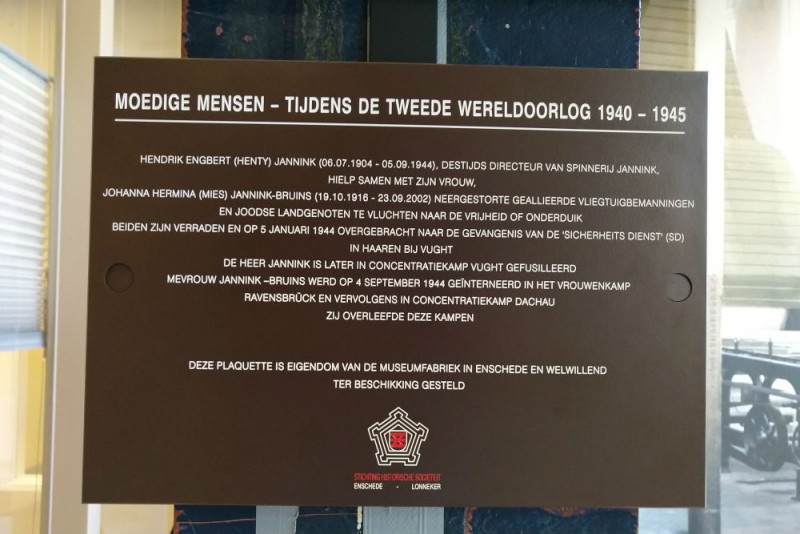 Haaksbergerstraat 149 plaquette H.E. Jannink (1904-1944)..jpg