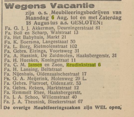 Reudinkstraat 6 C.M. Jansen en Zoon advertentie Het Parool 2-8-1945.jpg