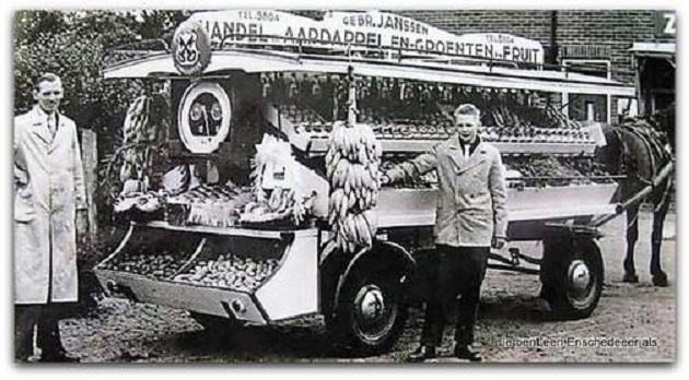 Broekheurnerweg 281 Groenteboer Gebr.Theo en Hennie Janssen. Tel. 5804. foto 1970.jpg