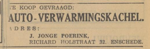 Richard Holstraat 32 J. Jonge Poerink advertentie Tubantia 28-10-1947.jpg