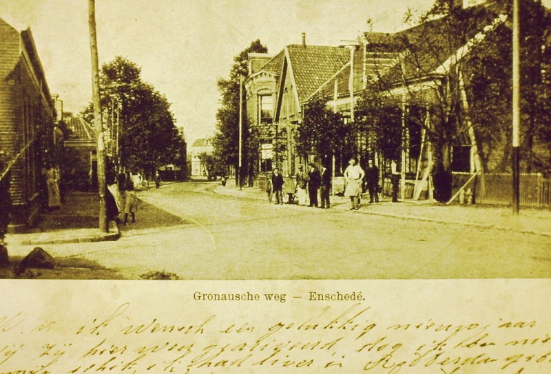 Gronausestraat vroeger Gronauseweg nu Espoortstraat.JPG