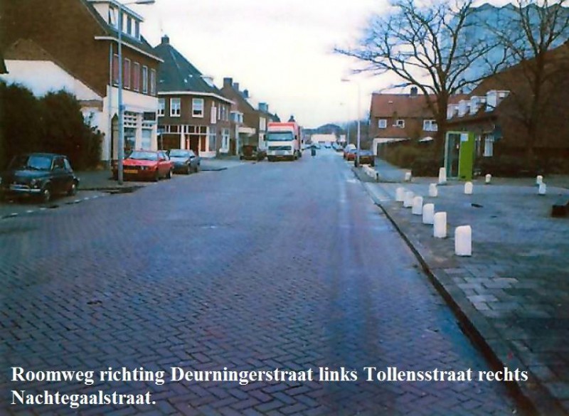 Roomweg 73-83 richting Deurningerstraat links Tollenstraat rechts Nachtegaalstraat.jpg