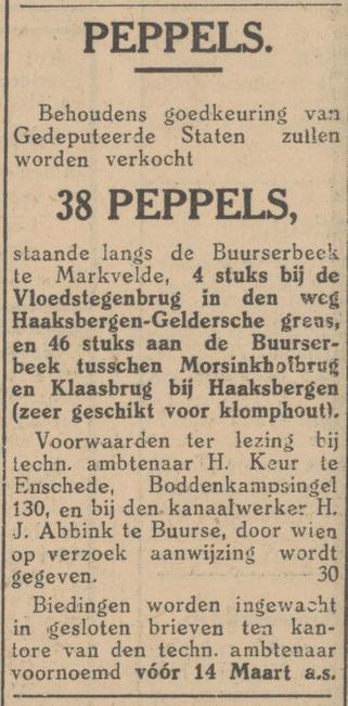 Boddenkampsingel 130 H. Keur advertentie Tubantia 6-3-1930.jpg