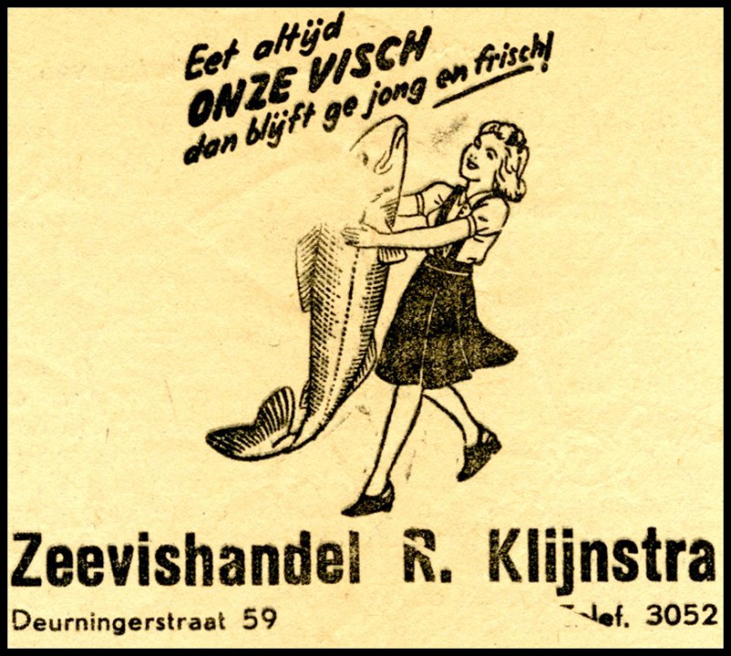 Deurningerstraat 59 Zeevishandel R. Klijnstra advertentie.jpg