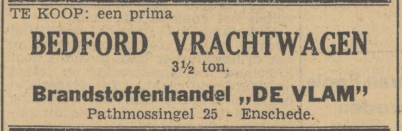 Pathmossingel 25 brandstoffenhandel De Vlam advertentie Tubantia 17-9-1949.jpg