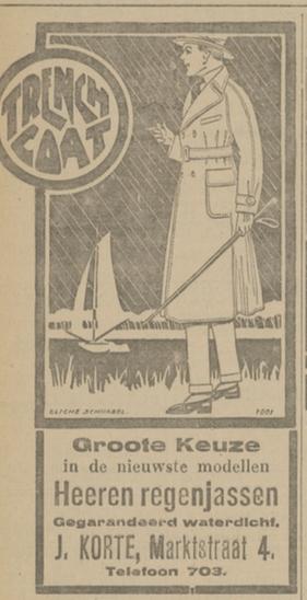 Marktstraat 4 J. Korte advertentie Tubantia 23-10-1919.jpg