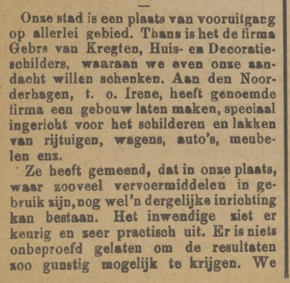 Noorderhagen 72 Gebr. van Kregten krantenbericht Tubantia 25-3-1911.jpg