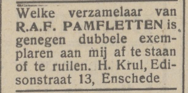 Edisonstraat 13 H. Krul advertentie Het Parool 15-8-1945.jpg