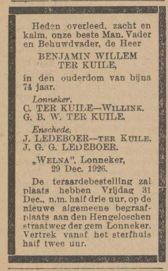 Oldenzaalsestraat 455 't Welna G.B.W. ter Kuile advertentie 29-12-1926.jpg